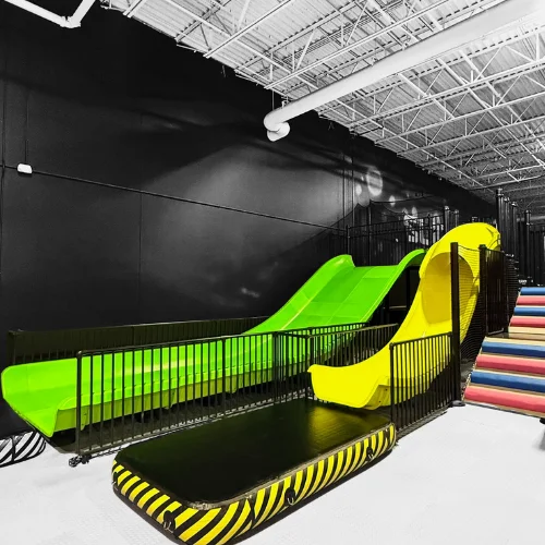 Kids Cove — scaled-down slides for ages 5 and under