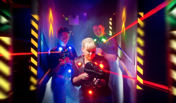 Laser tag at Slick City