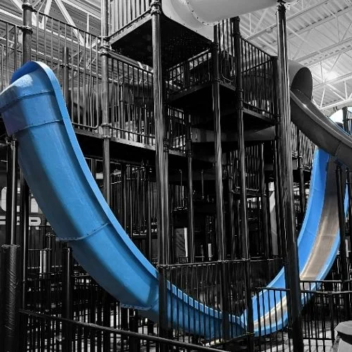 Riptide — double-drop canyon slide